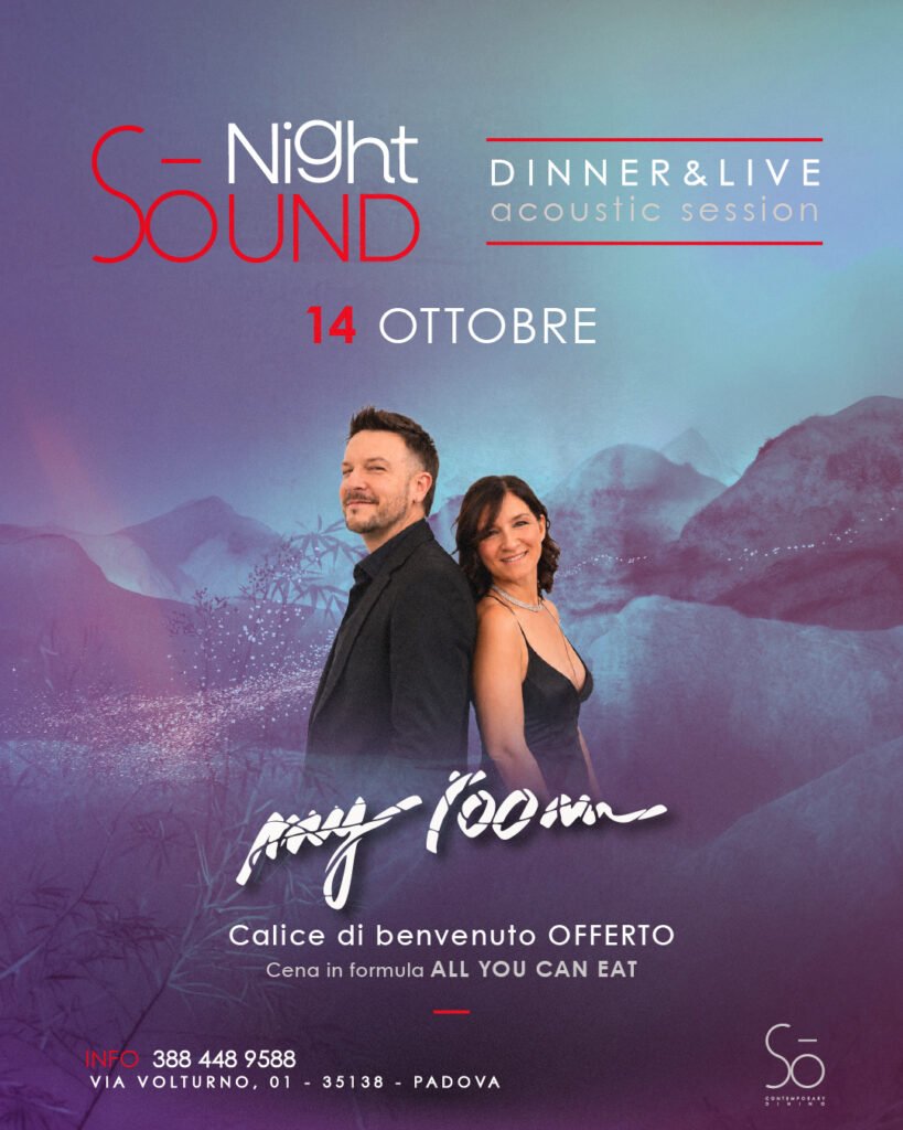THE NIGHT SŌUND - DINNER & LIVE acoustic session!